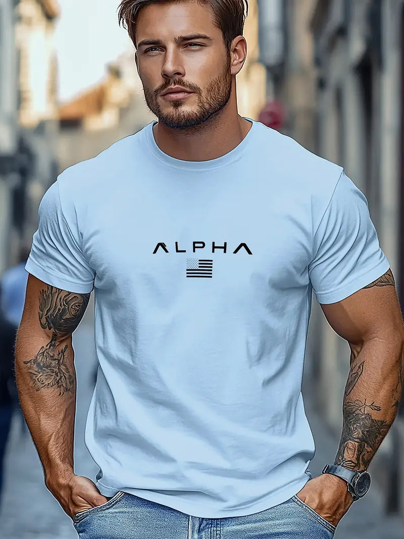 Homme Élitaire - T-shirt Décontracté d'Été pour Homme