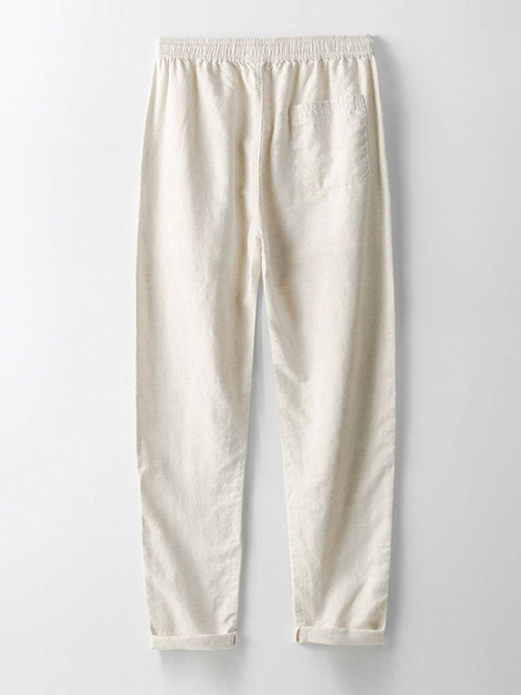 Ensemble en Lin Décontracté pour Homme