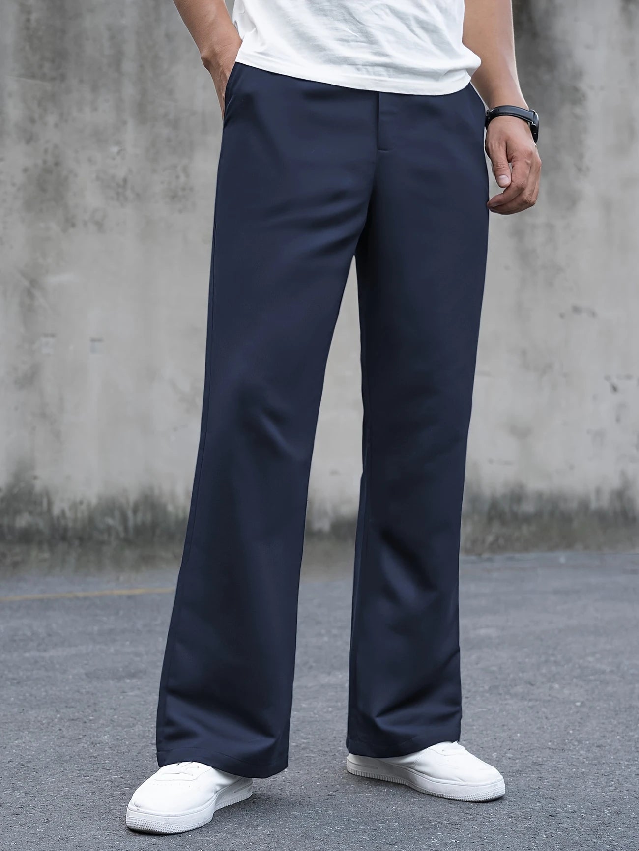 Louis | Pantalon évasé élégant pour homme