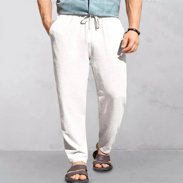 Maël | Pantalon d'Été en Lin pour Homme