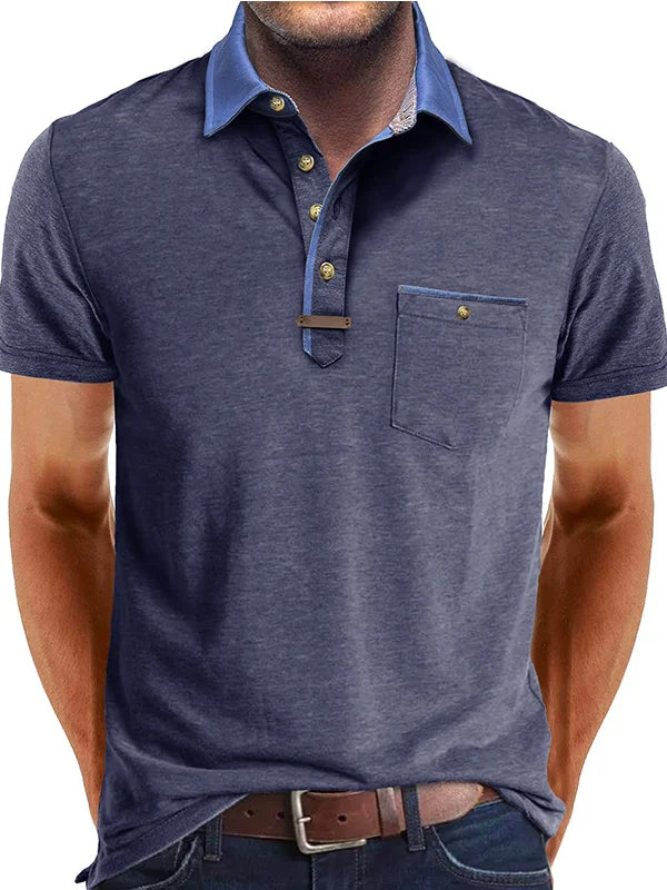 Polo Homme Élégant Légère Été
