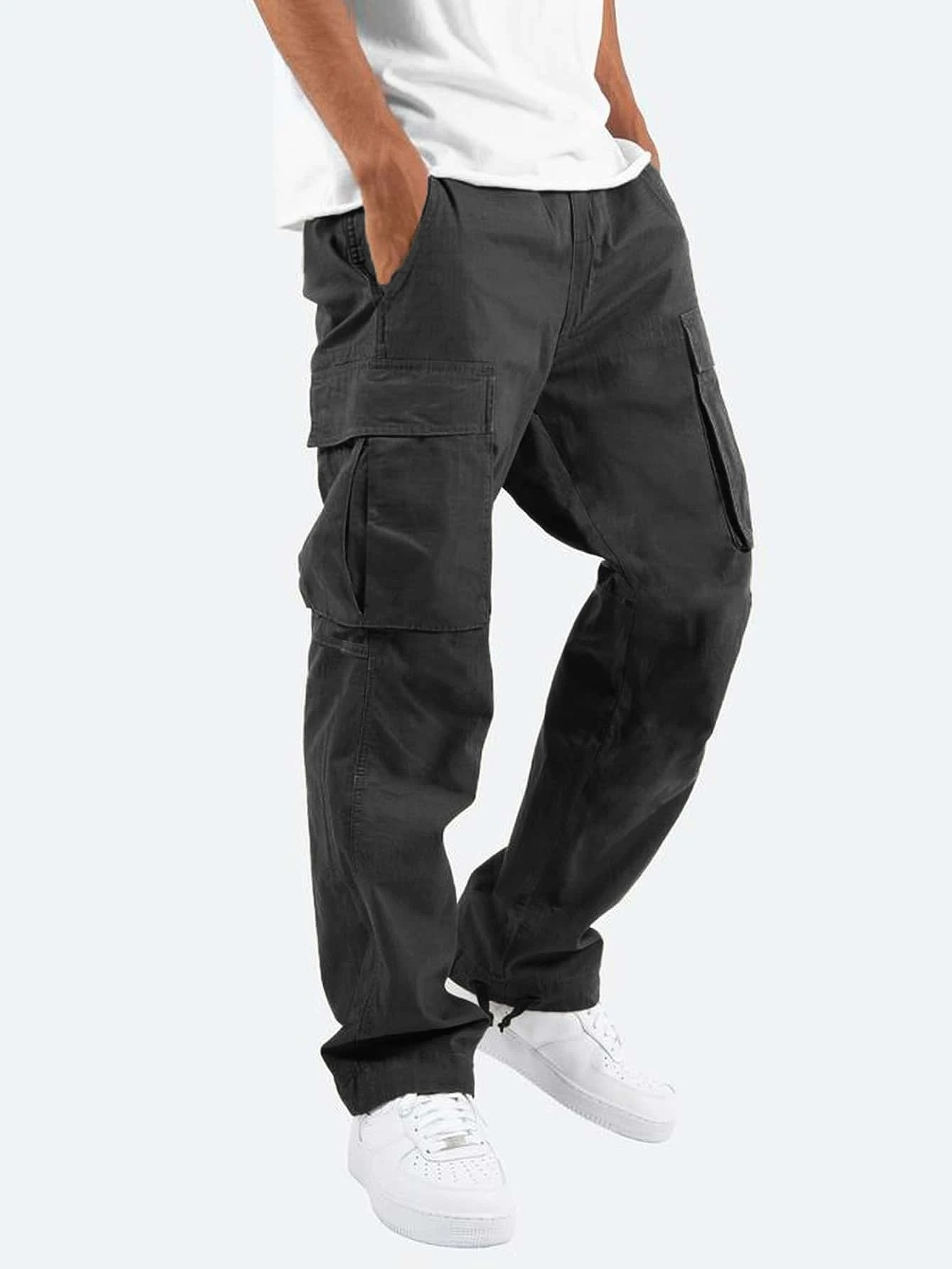 Homme Élitaire - Pantalons Cargo Confortables pour Hommes
