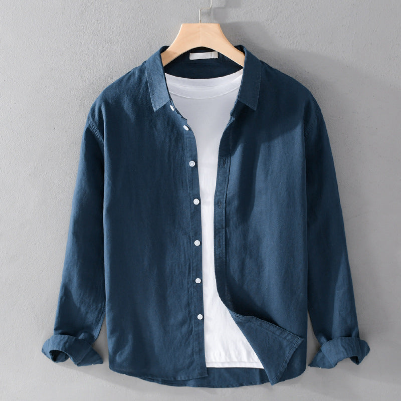 Chemise Relax en Lin pour Homme