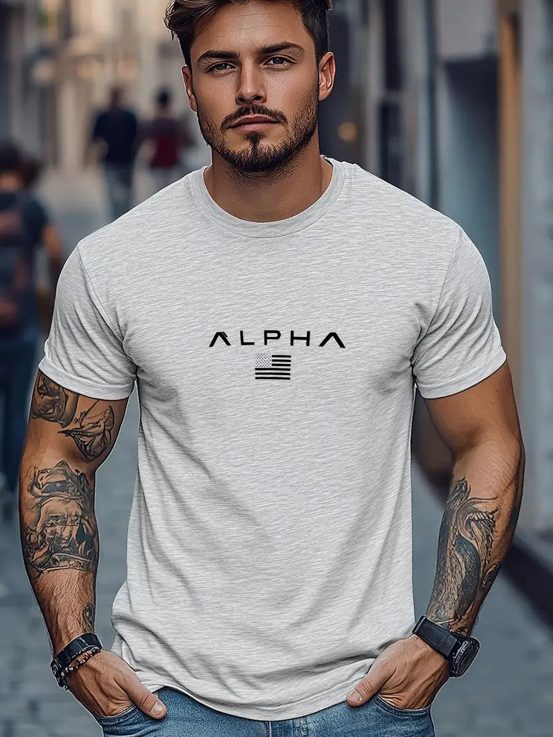 Homme Élitaire - T-shirt Décontracté d'Été pour Homme
