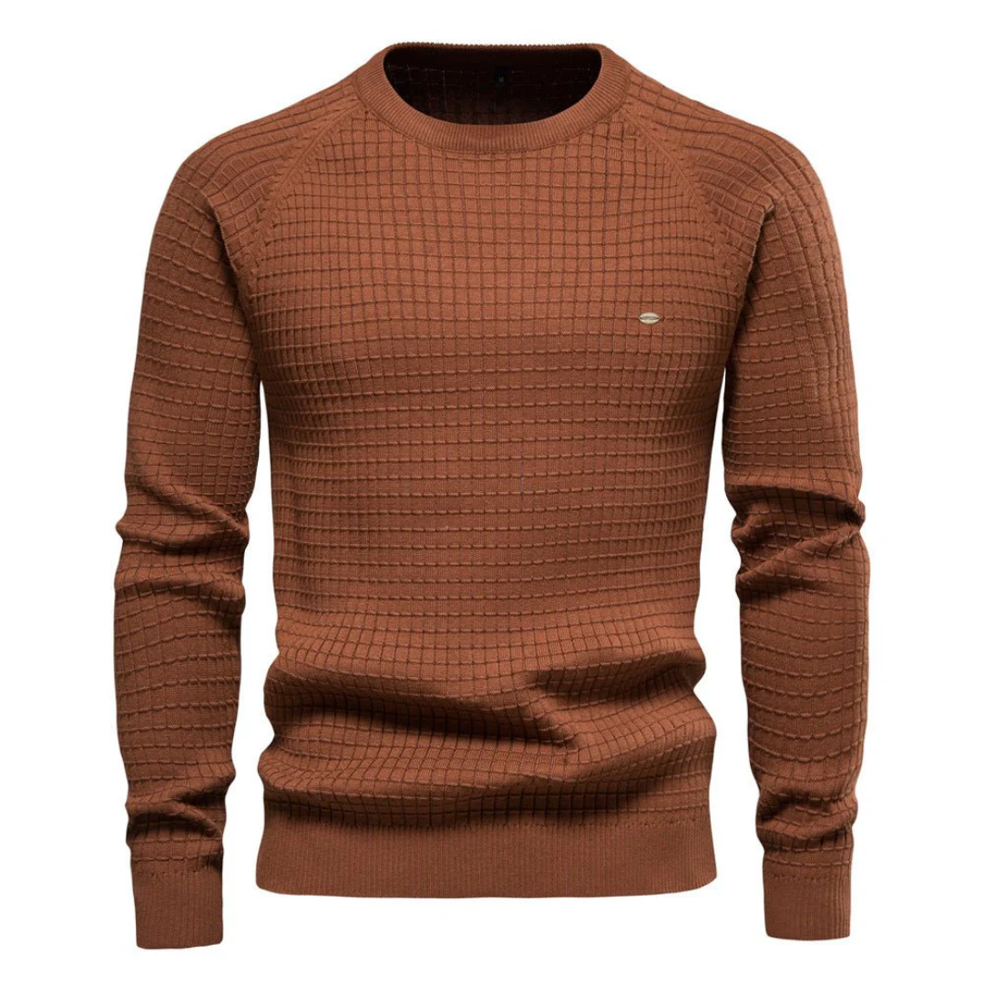 Ethan | Pull chaud col rond élégant pour homme