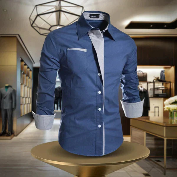 Chemise élégante pour hommes en coton