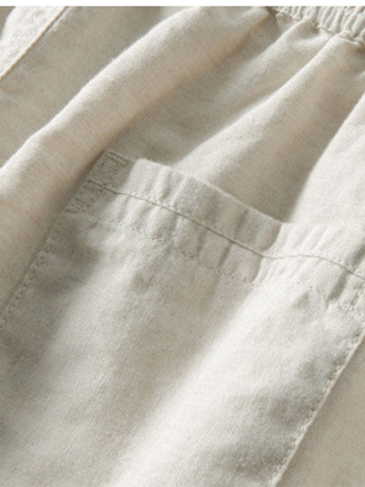 Ensemble en Lin Décontracté pour Homme