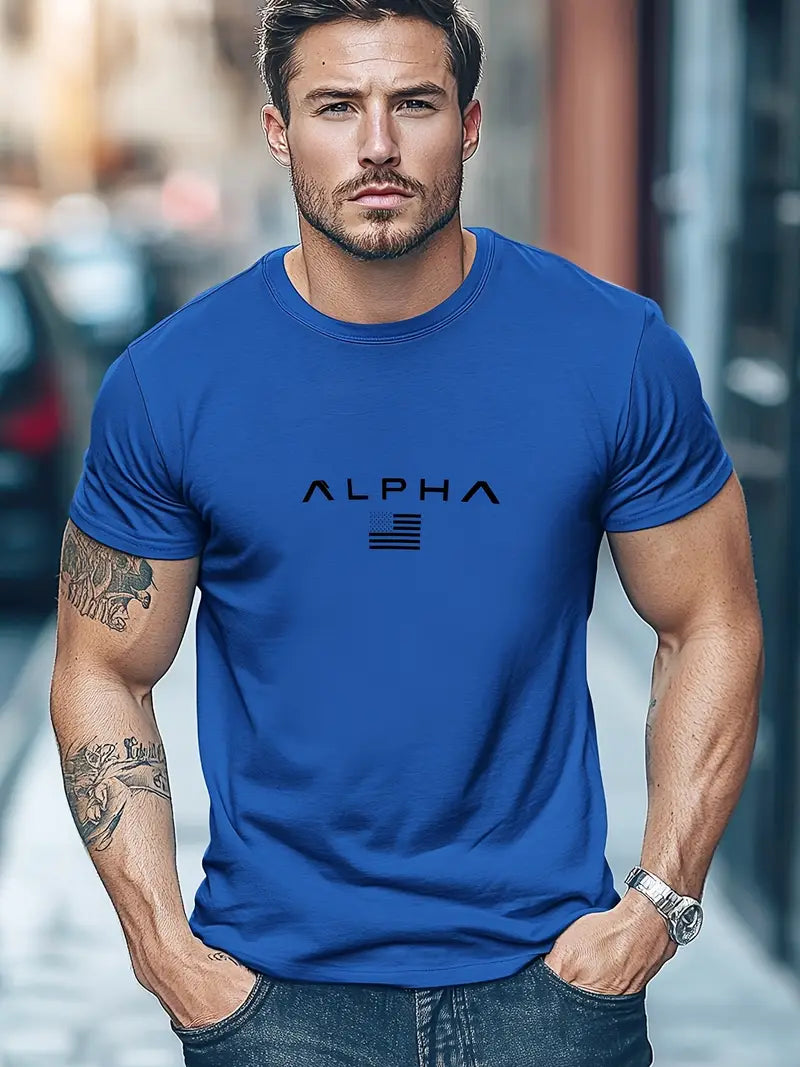 Homme Élitaire - T-shirt Décontracté d'Été pour Homme