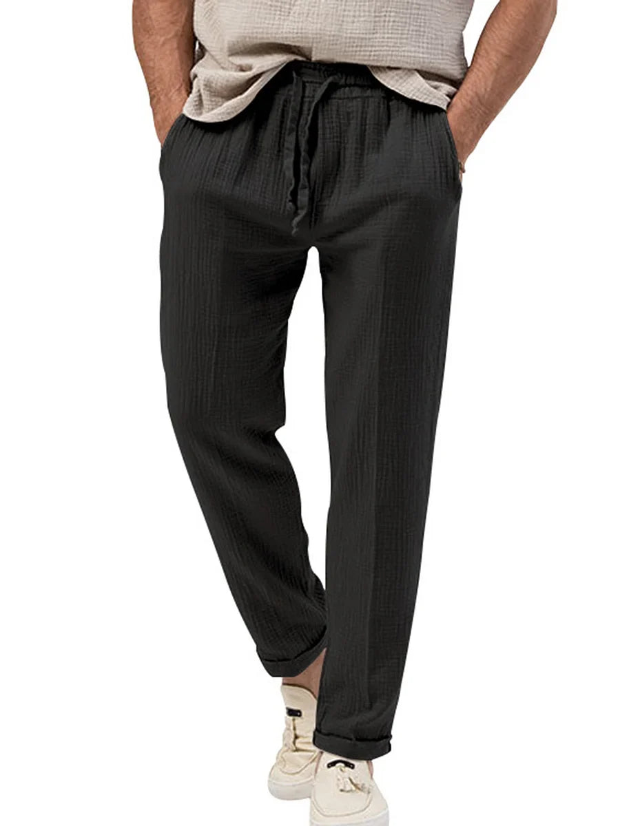 Sacha | Pantalon d'Été en Lin pour Homme