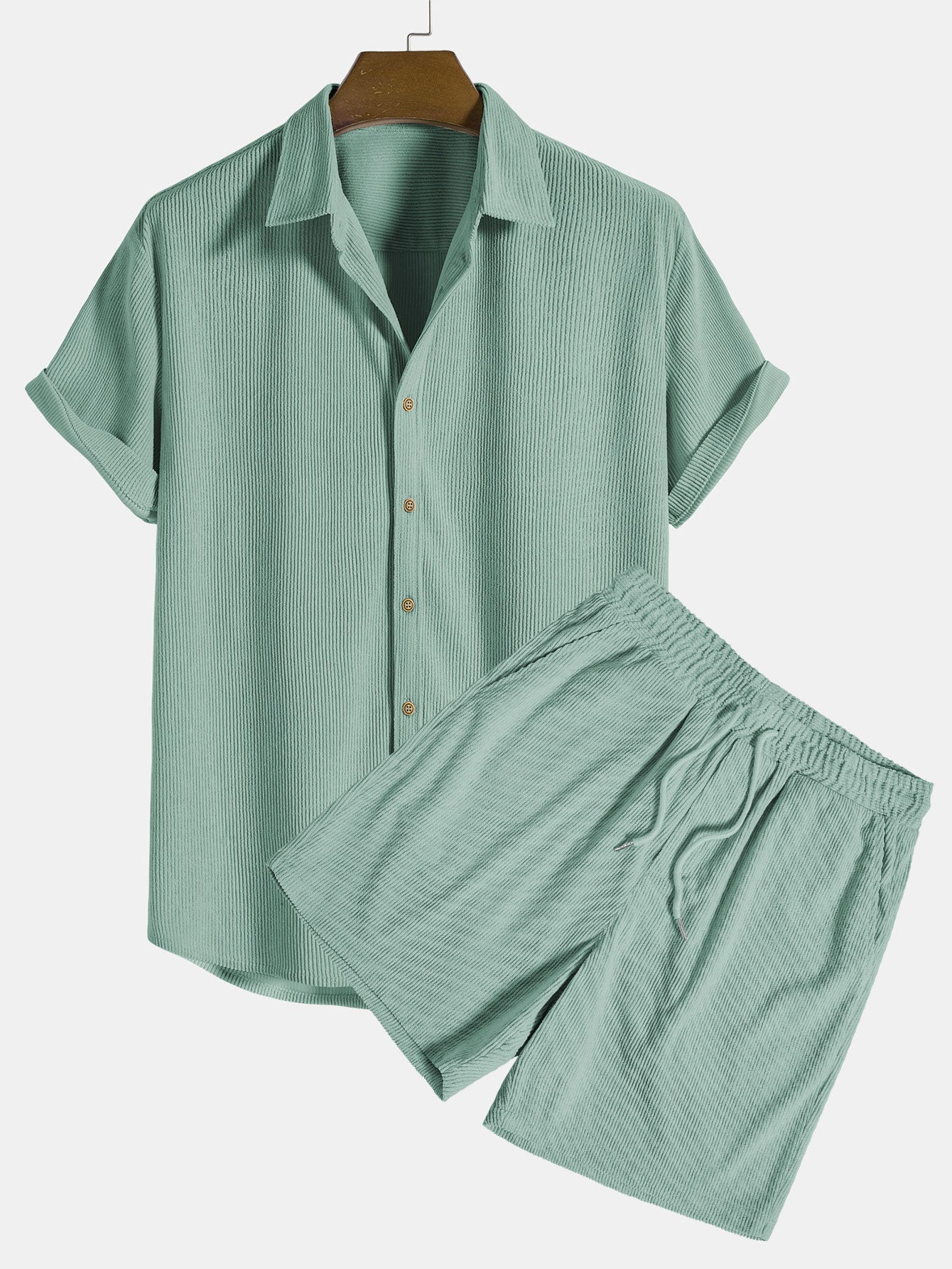 Pantalon Élegant en Velours Côtelé