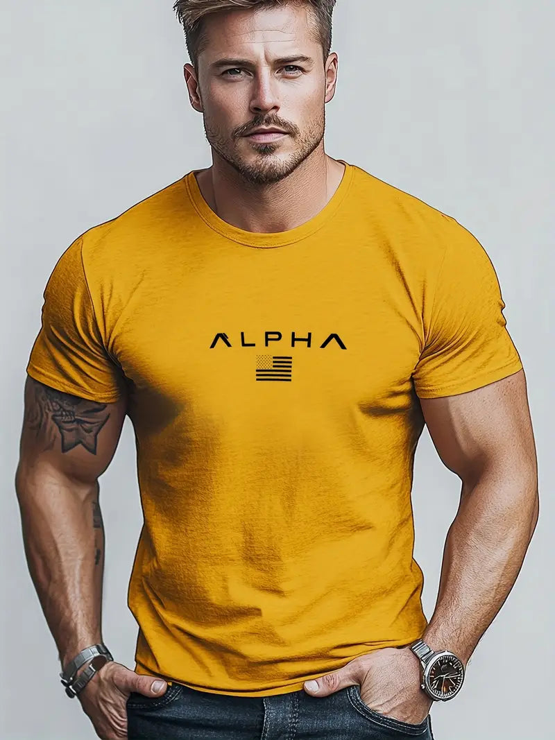 Homme Élitaire - T-shirt Décontracté d'Été pour Homme