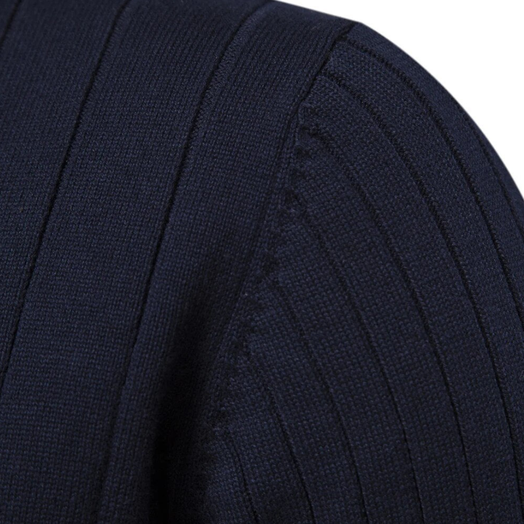 Tom | Pull à col zippé manches longues pour homme