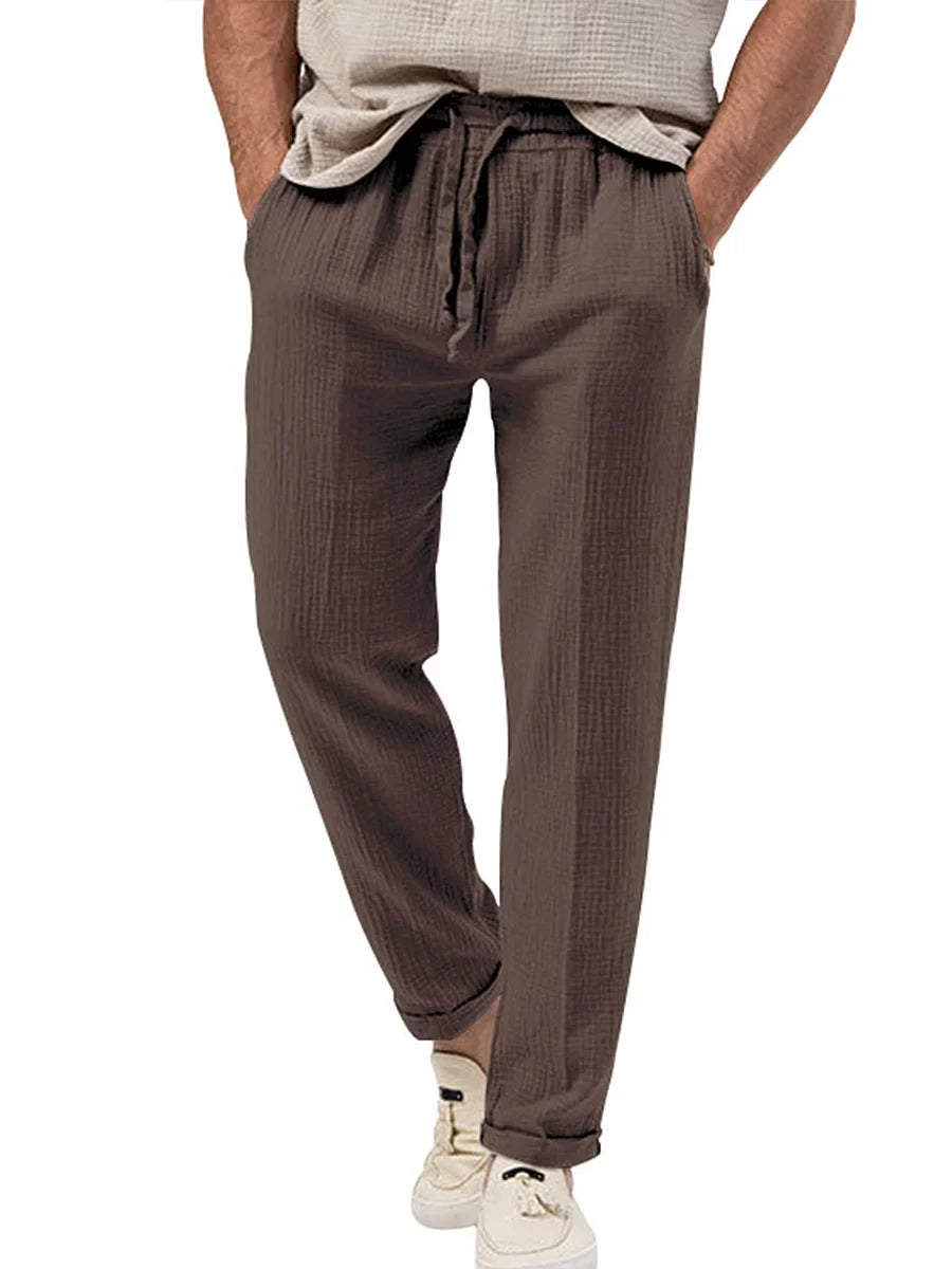 Sacha | Pantalon d'Été en Lin pour Homme