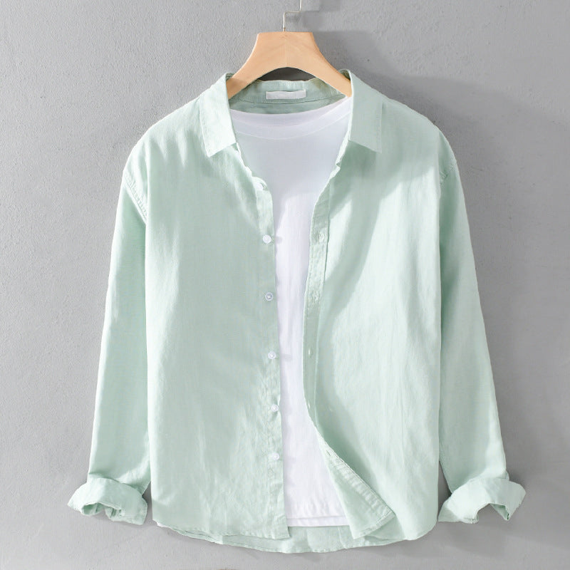 Chemise Relax en Lin pour Homme