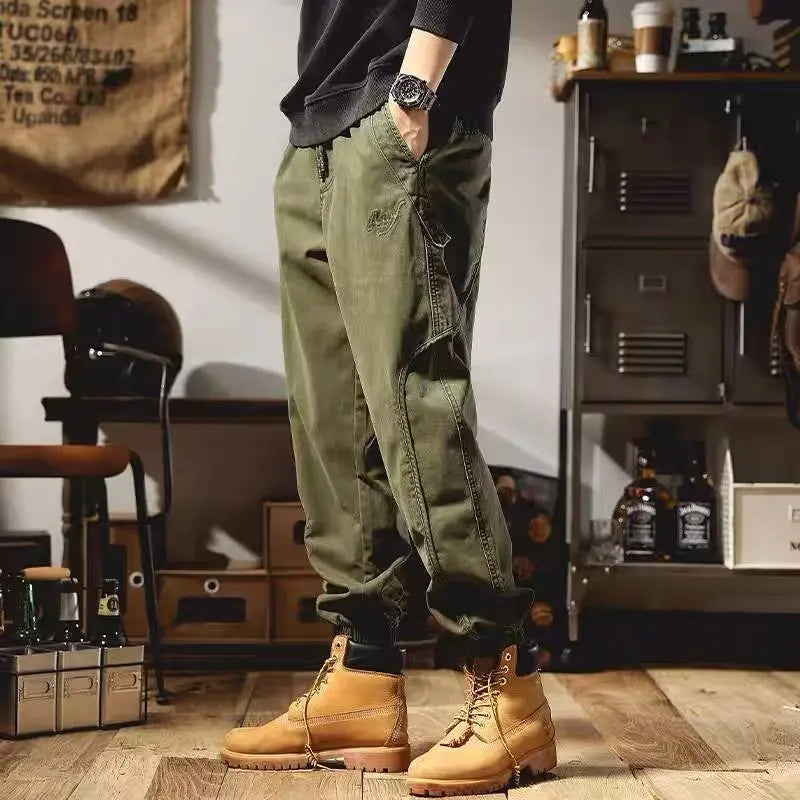 Pantalon classique en coton américain