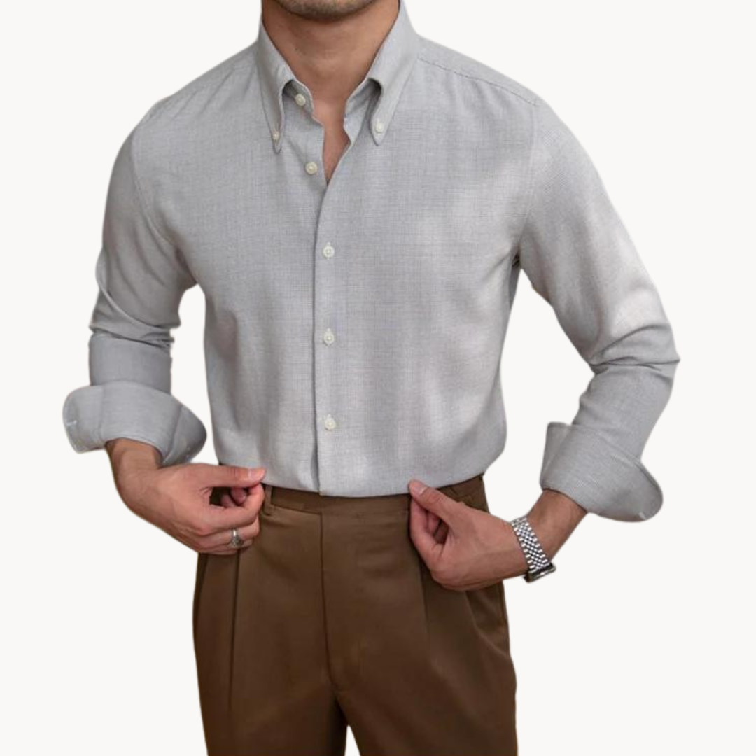 Chemise Classique à Boutons Élégants