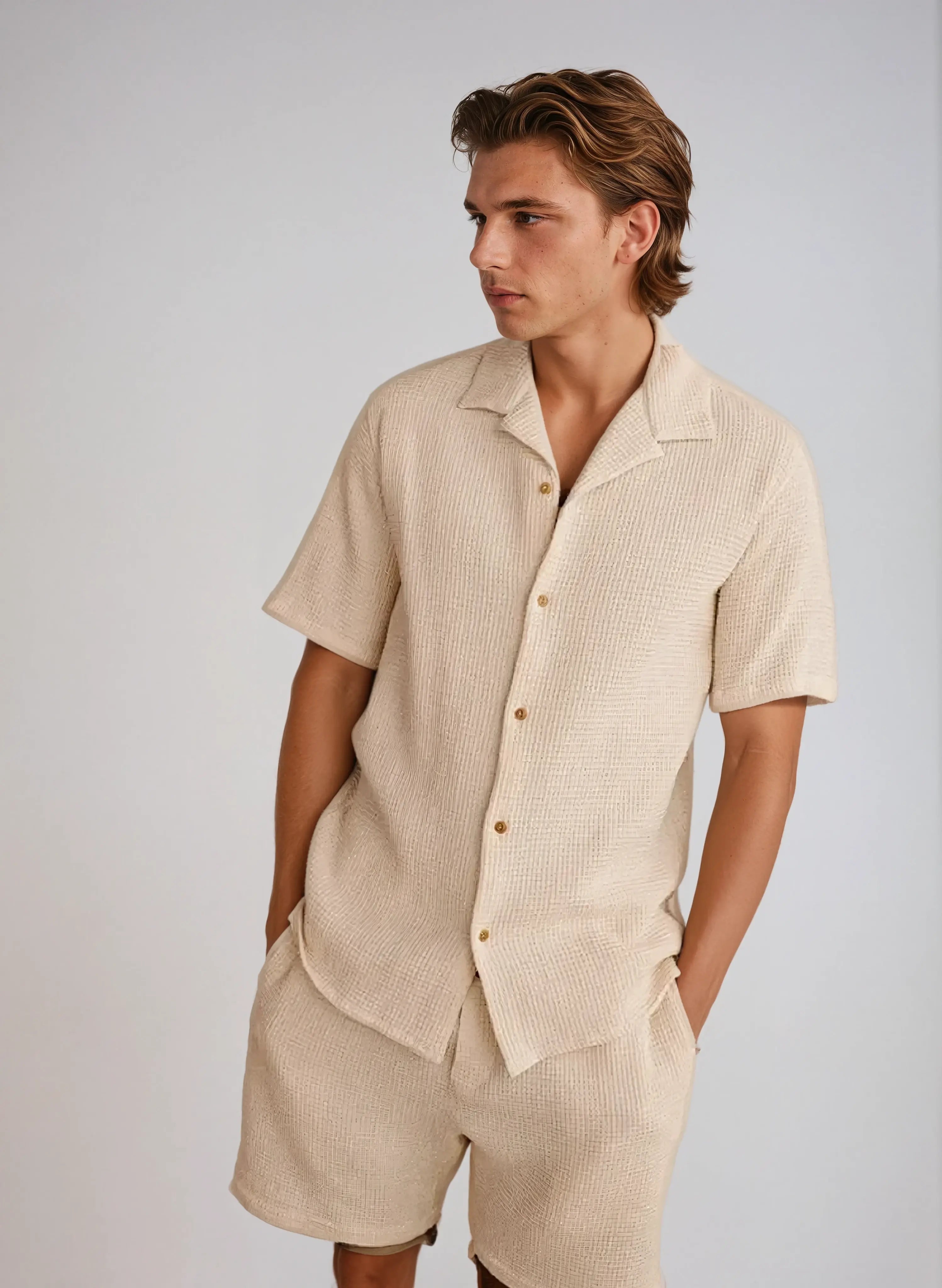 Chemise Homme Élégante et Confortable