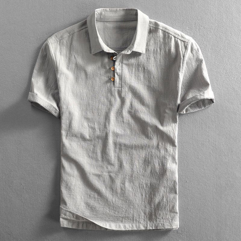 Polo de Luxe en Lin Homme