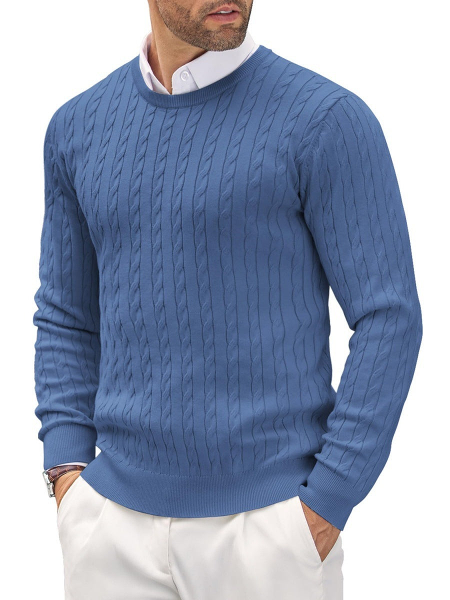 Julien | Pull col rond ajusté pour homme
