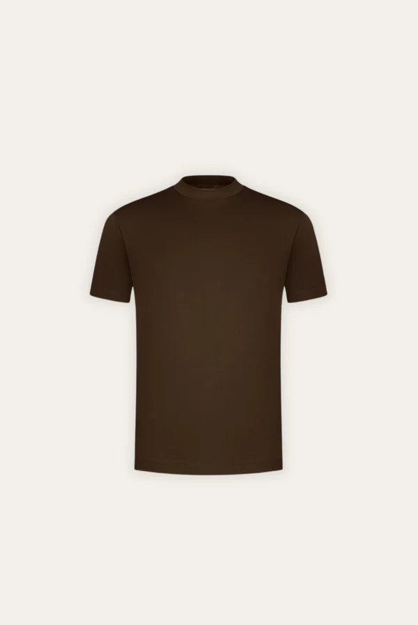 T-shirt en coton mercerisé luxe