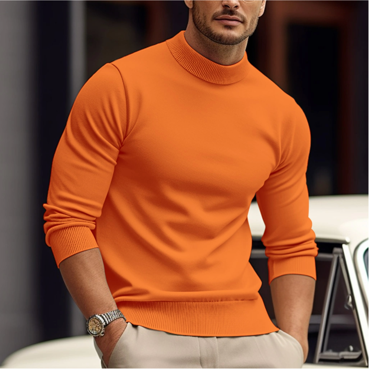 Sacha | Pull en coton doux pour homme