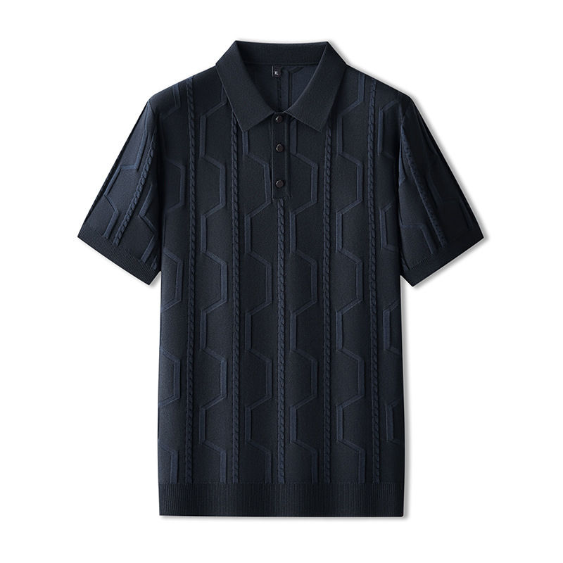 Polo Homme Élégant à Manches Courtes
