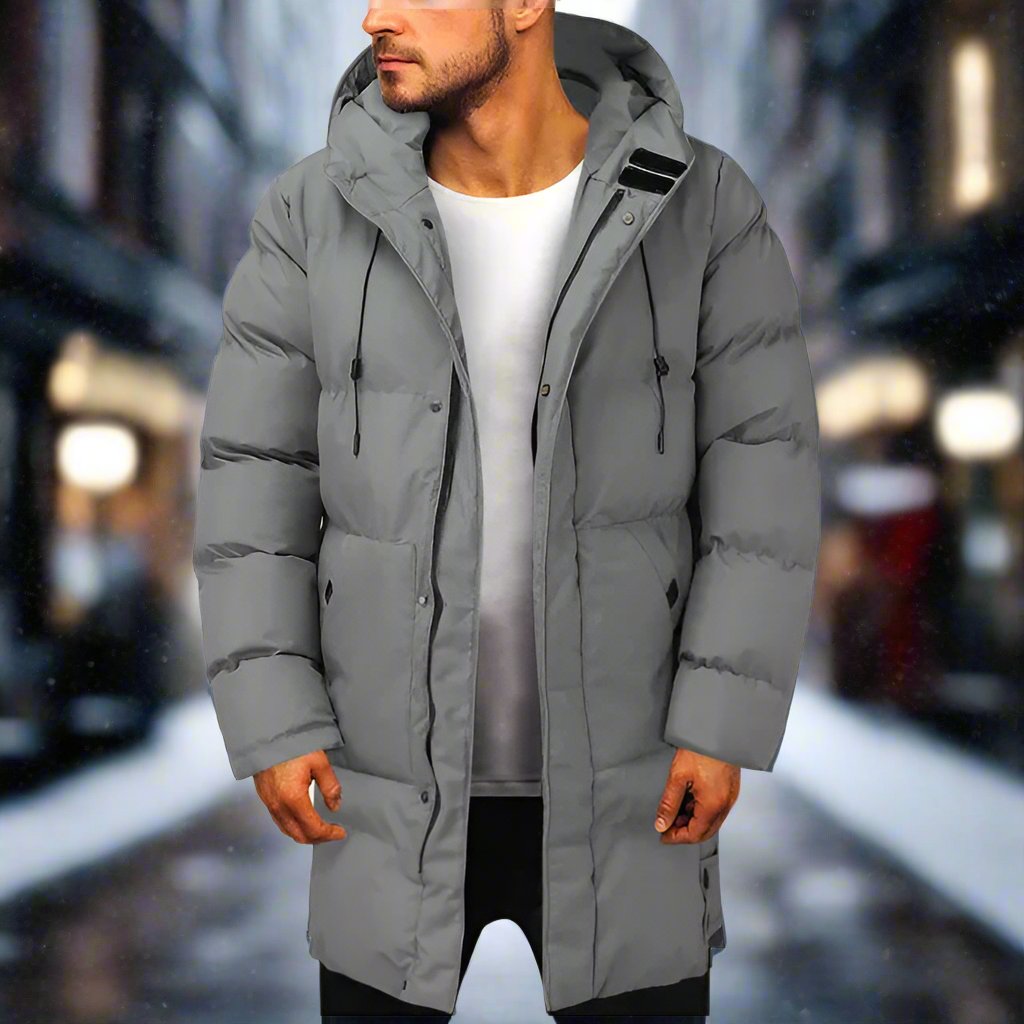 Callahan - Manteau d'Hiver Long pour Hommes