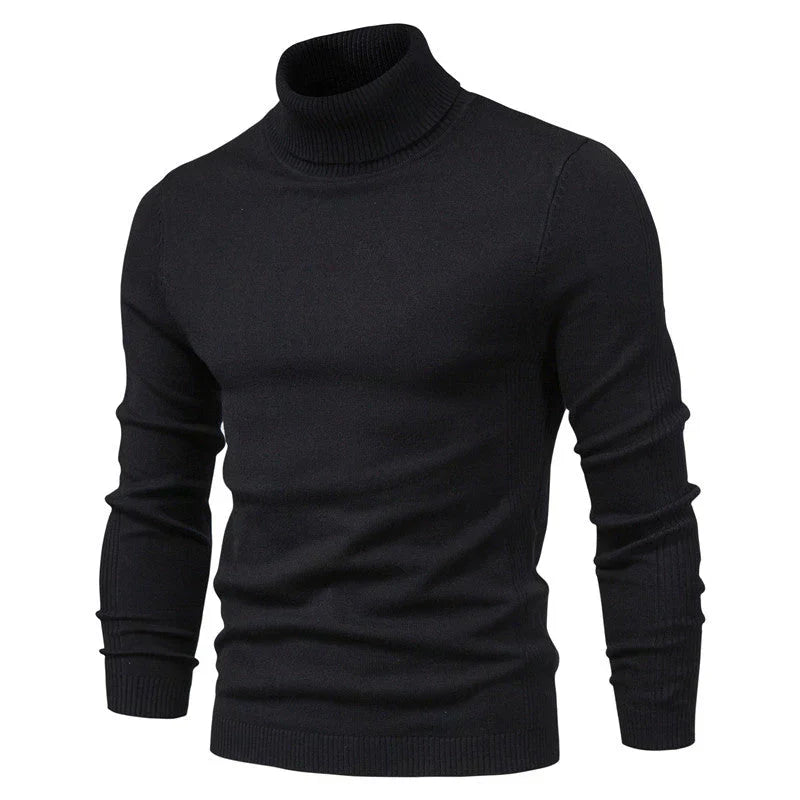Leo | Pull col roulé chaud et élégant