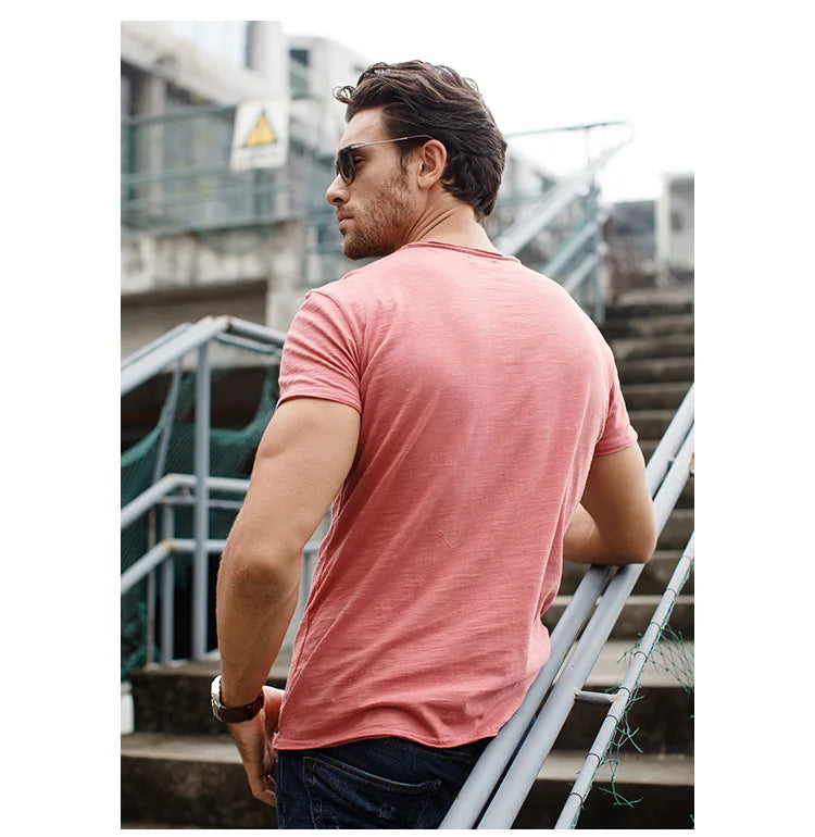 T-shirt Homme Confortable Casual