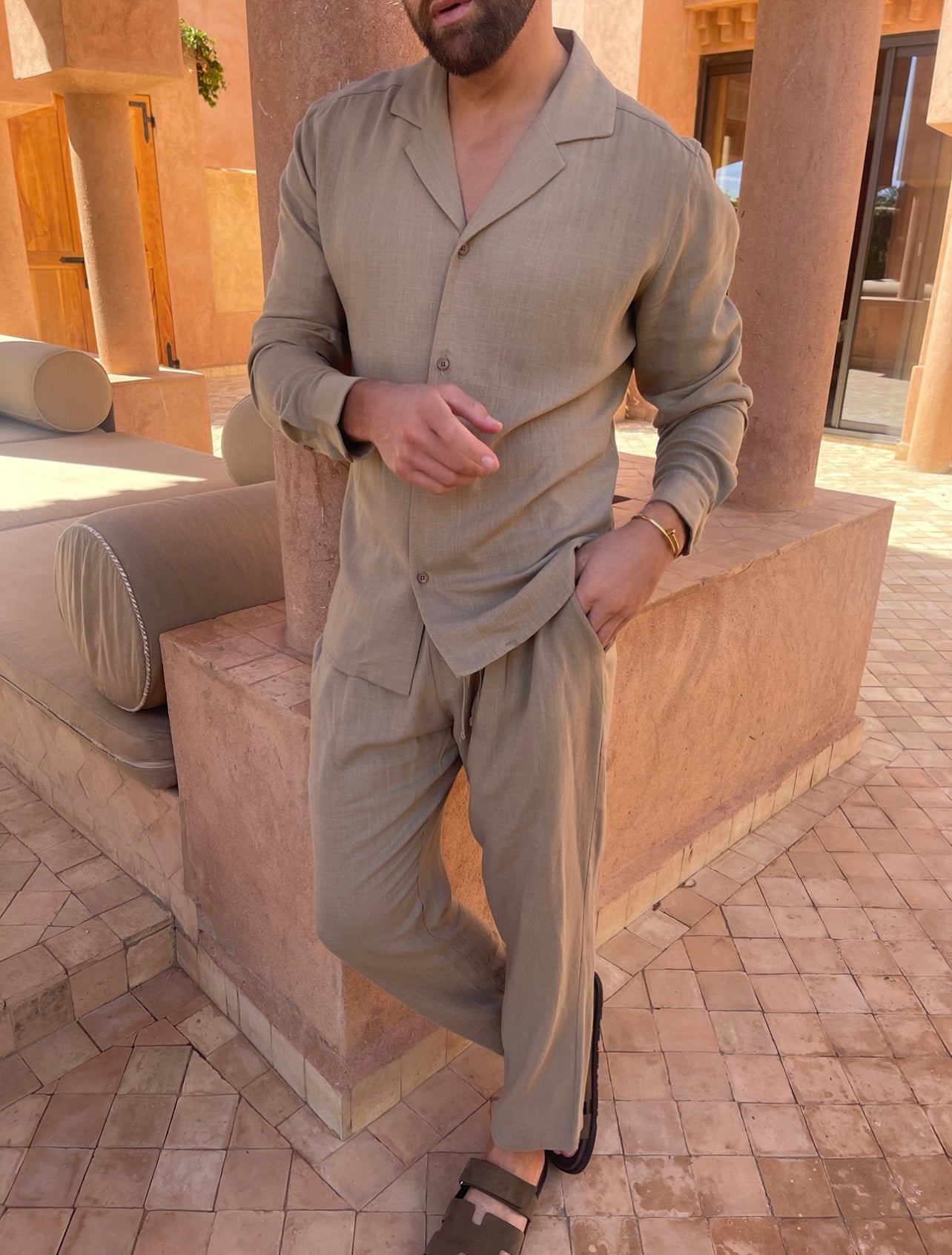 Robe Élégante en Lin