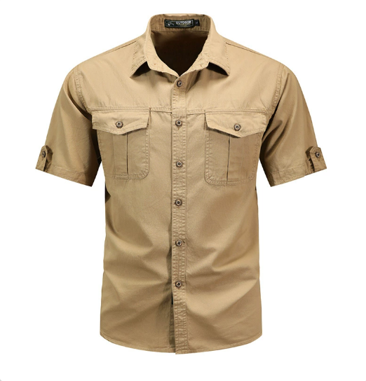 Chemise Cargo Résistante pour Activités Extérieures