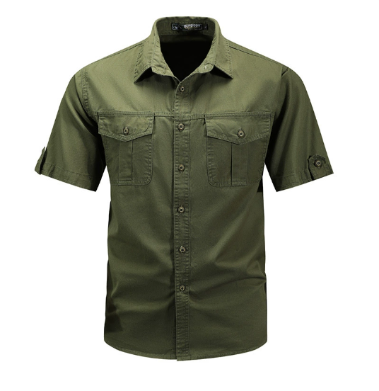 Chemise Cargo Résistante pour Activités Extérieures