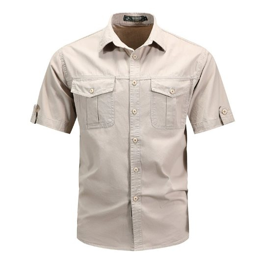Chemise Cargo Résistante pour Activités Extérieures