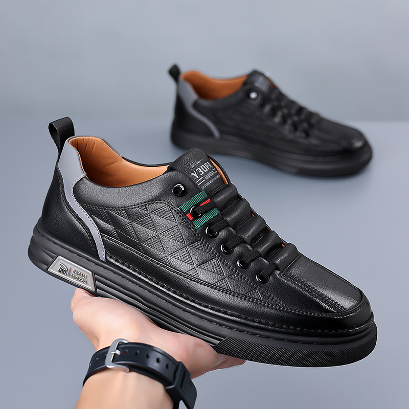 Pierre - Baskets Homme en Cuir