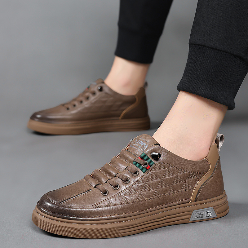 Pierre - Baskets Homme en Cuir
