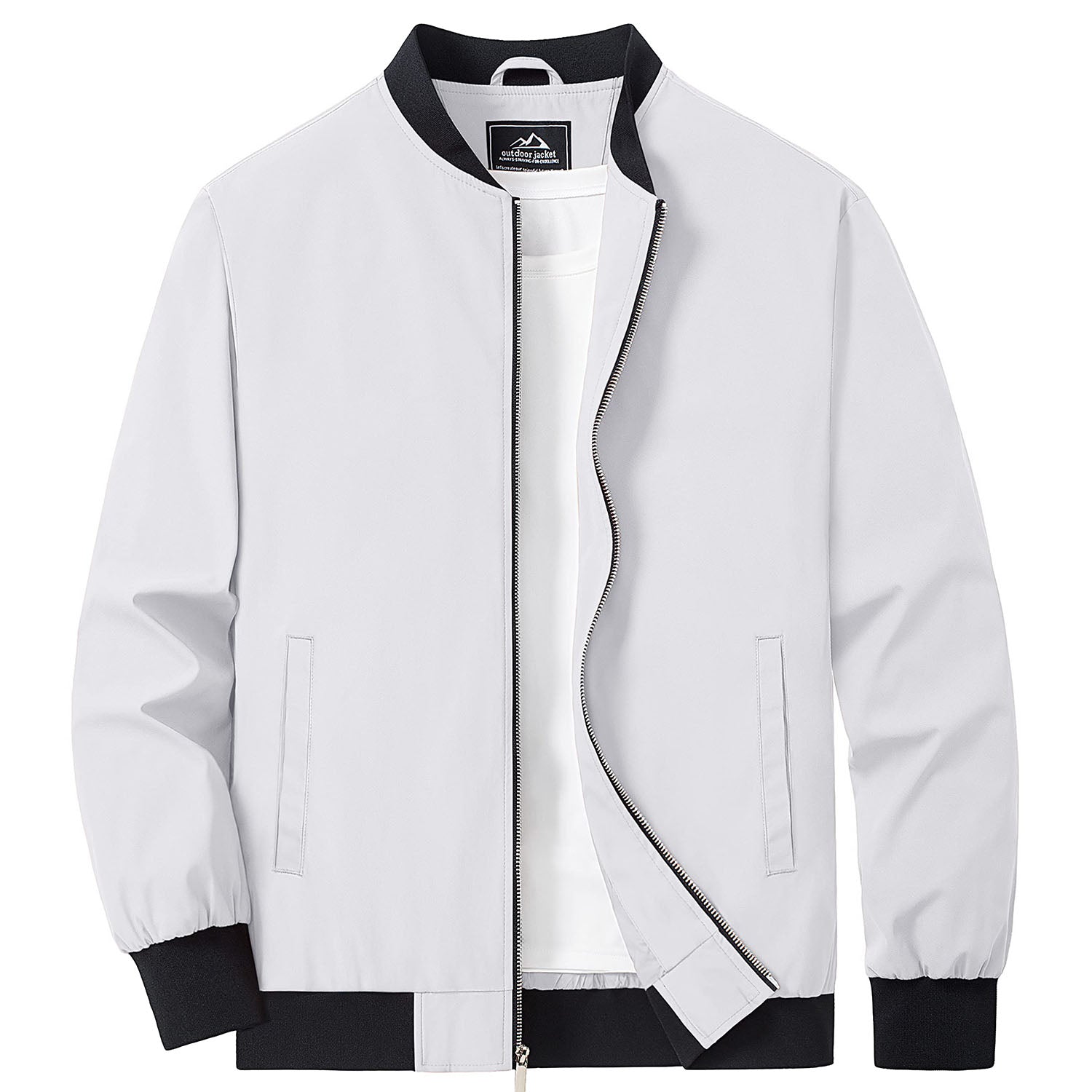 Bomber Léger pour Homme avec Matériau Respirant