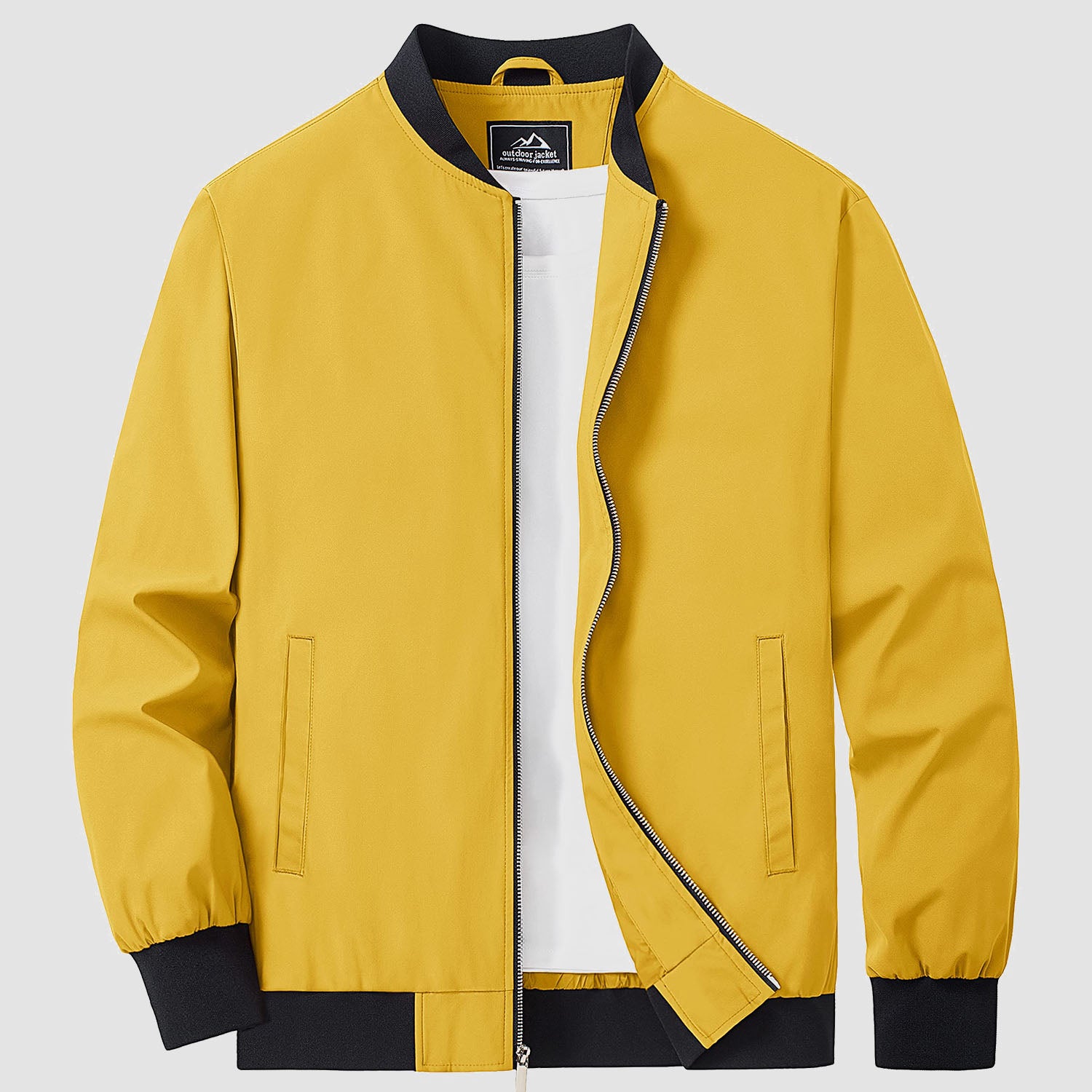 Bomber Léger pour Homme avec Matériau Respirant