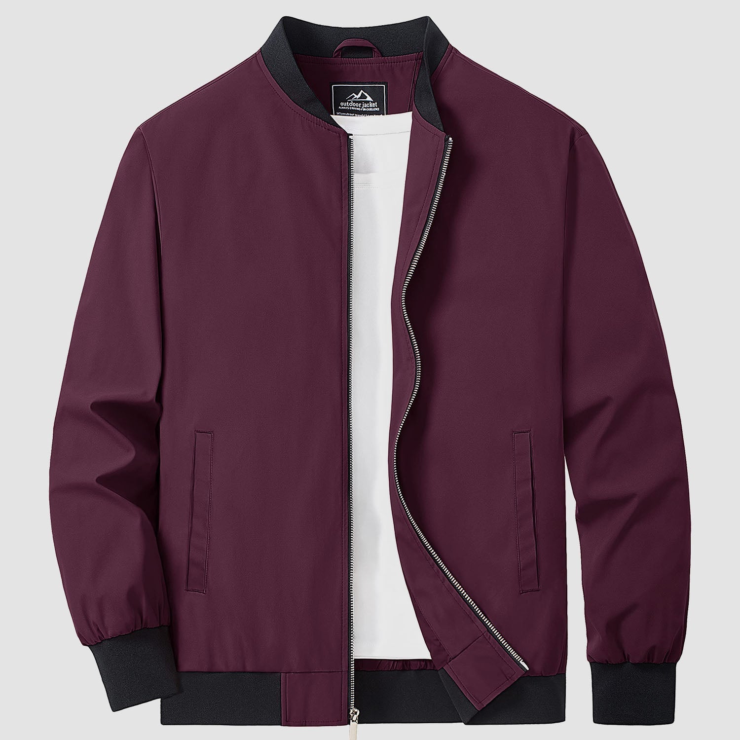 Bomber Léger pour Homme avec Matériau Respirant