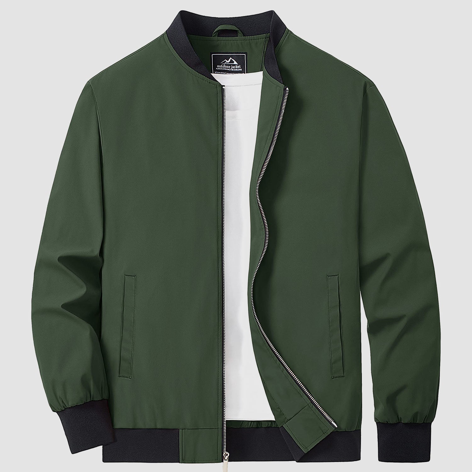 Bomber Léger pour Homme avec Matériau Respirant