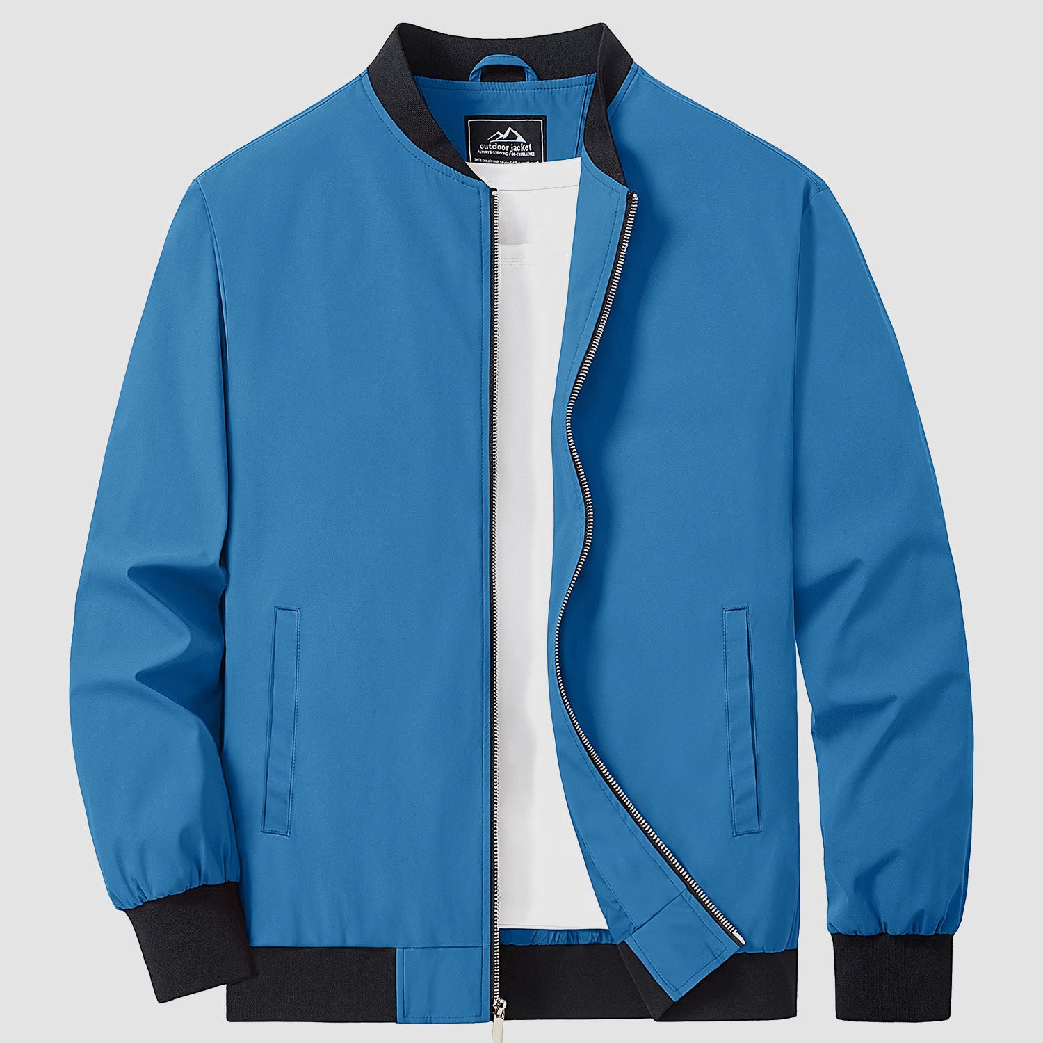 Bomber Léger pour Homme avec Matériau Respirant