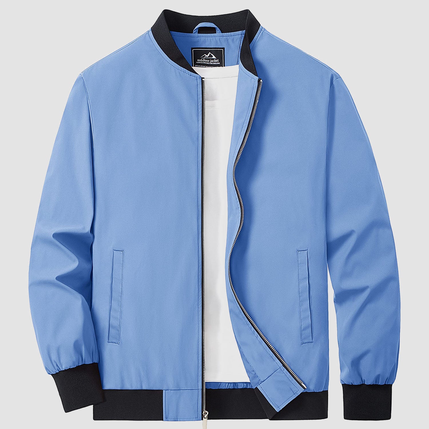 Bomber Léger pour Homme avec Matériau Respirant