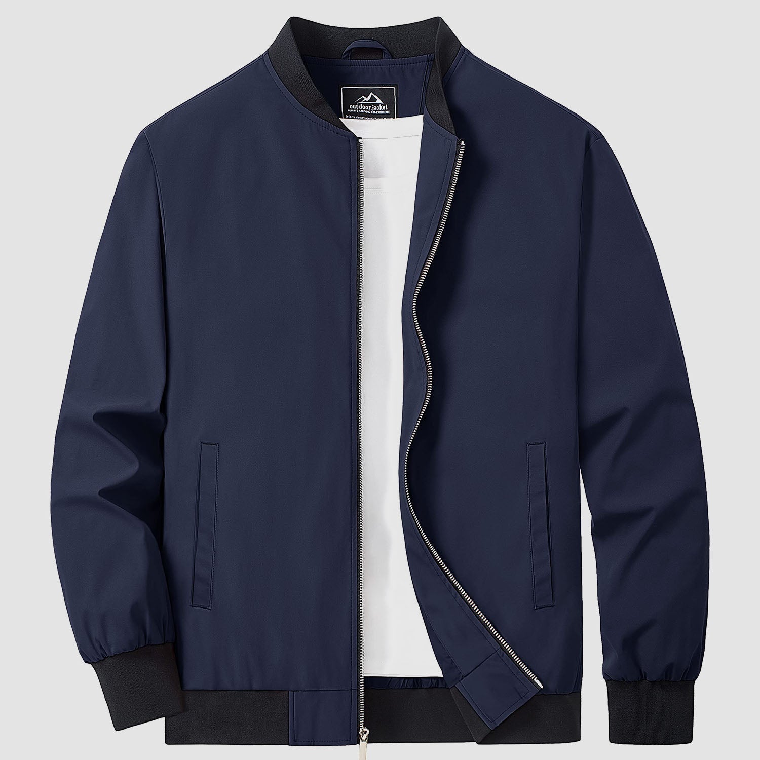 Bomber Léger pour Homme avec Matériau Respirant