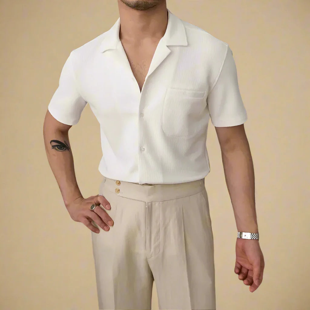 Gabriel | Chemise décontractée à manches courtes
