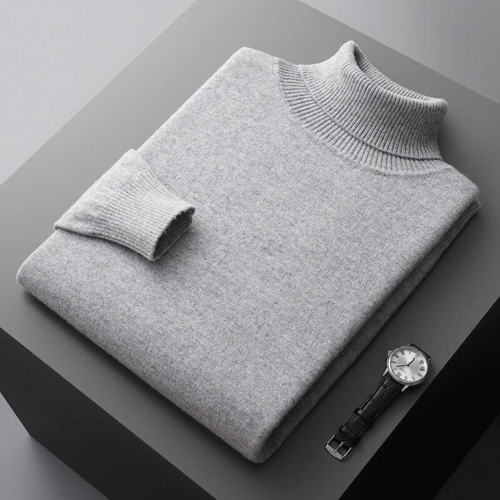 Mathis | Pull col roulé en cachemire pour homme