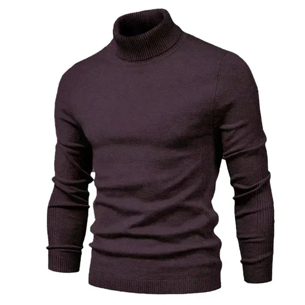 Leo | Pull col roulé chaud et élégant