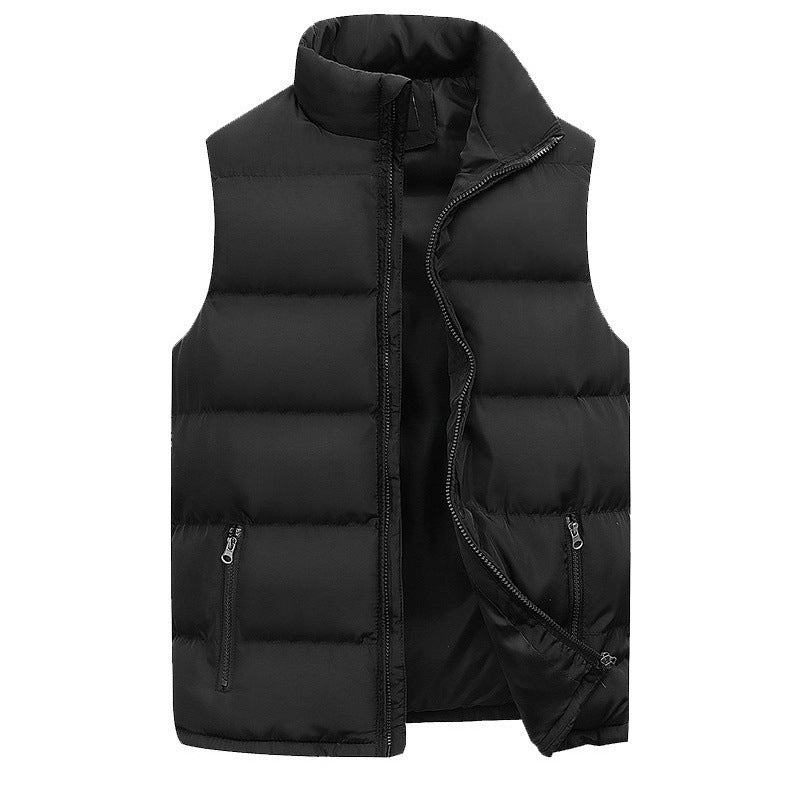 Clément | Gilet d’hiver chaud pour homme avec fermeture éclair