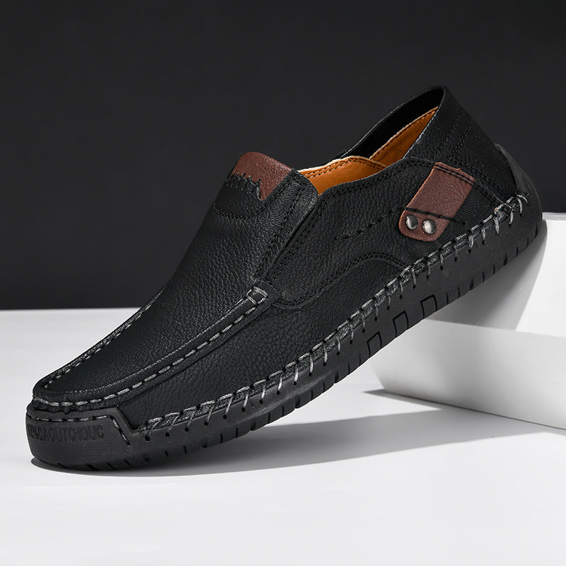 Chaussures Orthopédiques Confortables à Enfiler pour Hommes