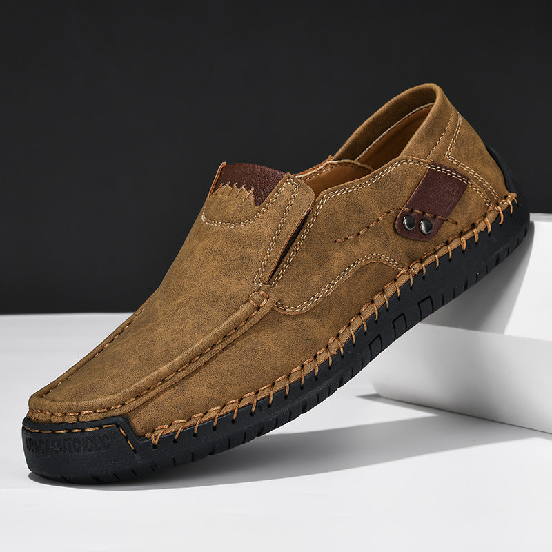 Chaussures Orthopédiques Confortables à Enfiler pour Hommes