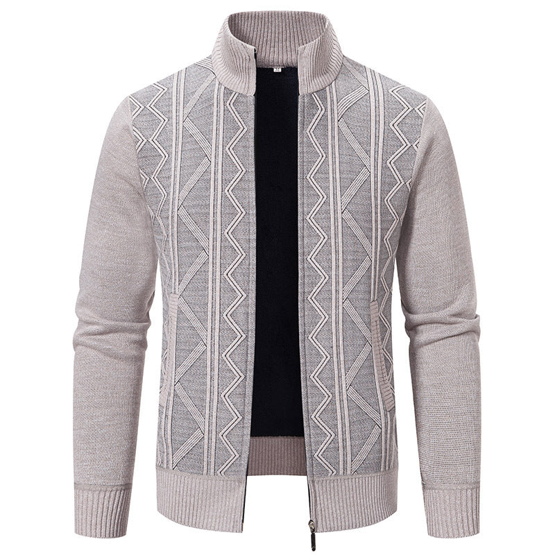 Thomba - Pull pour Homme avec Fermeture Éclair