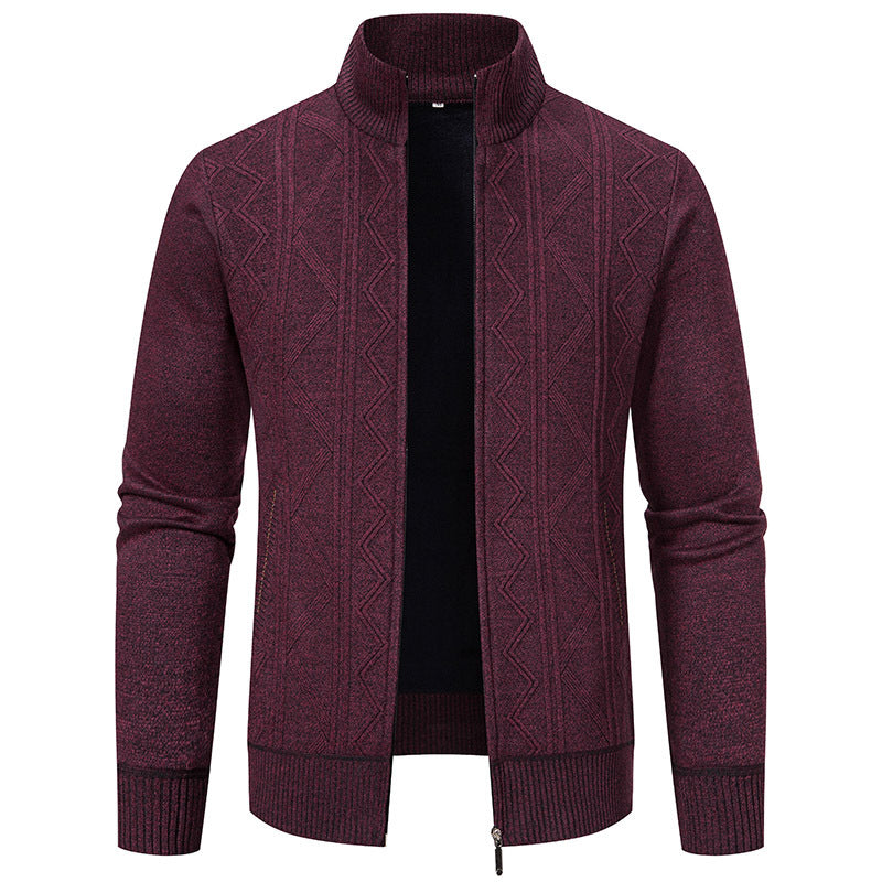 Thomba - Pull pour Homme avec Fermeture Éclair